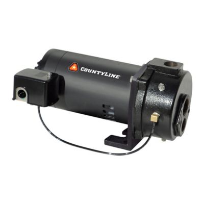 CountyLine 1 HP Cast-Iron Deep/Convertible Well Jet Pump