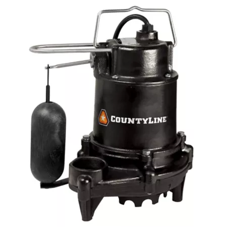 CountyLine 1/2 HP 115V Cast Iron Instant Acting Electric Sump Pump 5 100 GPH Sump Pumps