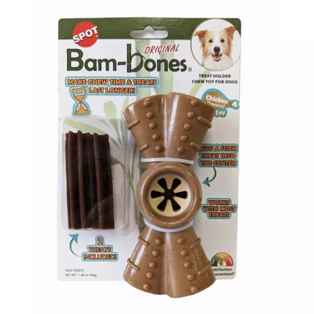 Ethical Products Bambone Treat Holder/Treat Combo Dog Chew Toy Dog Chew Toys