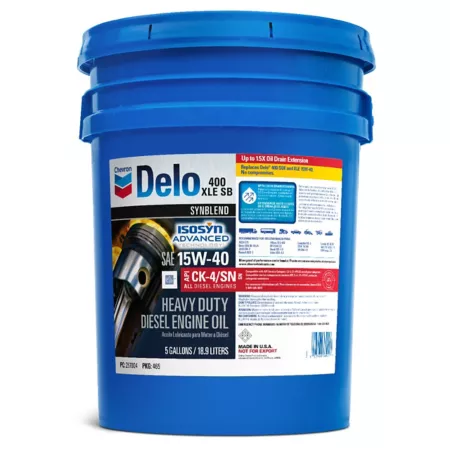 Rafters 5 gal Engine oil 15W-40 Delo 400 XLE SB Motor Oils