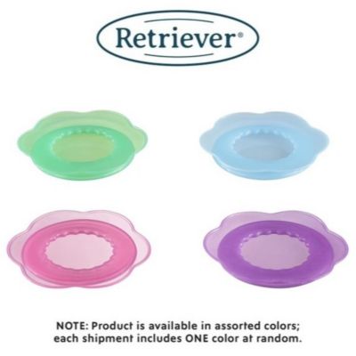 Image showing  Silicone Pet Food Covers, 2-Pack, Assorted Colors