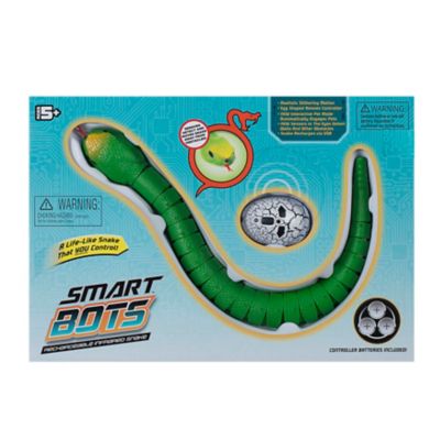 Smart Bots Rechargeable Infrared Remote Control Snake Toy