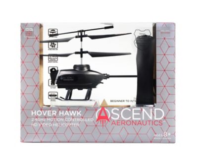 Ascend Aeronautics Hover Hawk Motion Controlled HD Video Helicopter