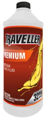 Traveller Brake Fluid DOT3/4 32 oz.