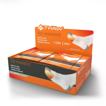 THAW Disposable Toe Warmers Pack of 40. Hand Warmers