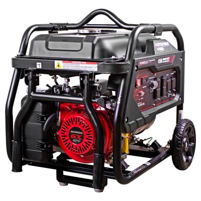 SIMPSON 5,500/4,500-Watt Gasoline Powered Generator, Honda GX270 Engine