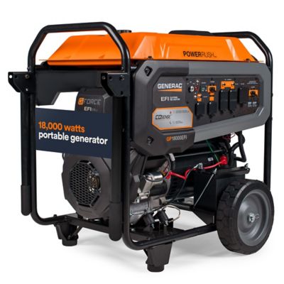 Generac GP18000EFI Gas Powered Portable Generator- 50st