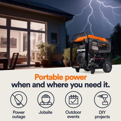Image showing  22,500/18,000-Watt Gasoline Powered GP18000EFI Portable Generator, 50-State