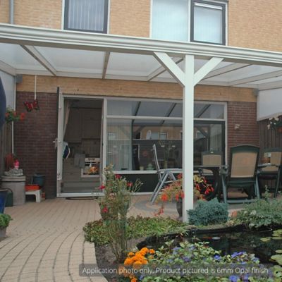 Image showing 5 th Polymershapes 48 in. x 96 in. x 0.236 in. Opal Multiwall Polycarbonate Sheet