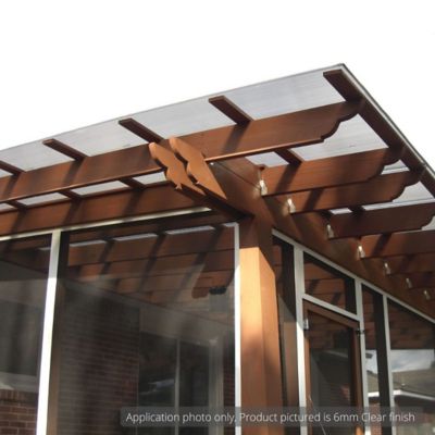 Image showing 5 th Polymershapes Clear Multiwall Polycarbonate Sheet, 36 in. x 72 in. x 0.236 in.