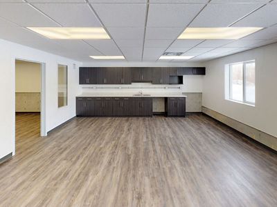 Image showing  16 in. x 96 in. x 3/8 in. White Plastic Interlocking Wall Panel, 5-Pack