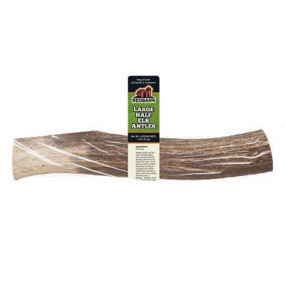 Redbarn Half Elk Antler Dog Treat, Large