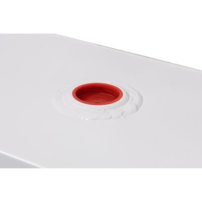 Image showing  100 gal. Steel Transfer Tank, White