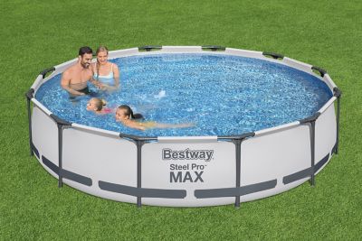 Image showing  Steel Pro MAX 12 ft. x 30 in. Round Pool Set