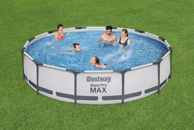 Image showing  Steel Pro MAX 12 ft. x 30 in. Round Pool Set