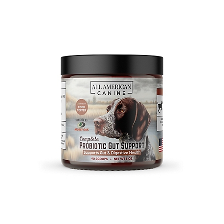 All American Canine Probiotic Gut Support - 90 Serving