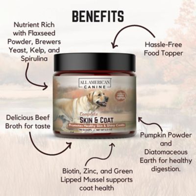 Image showing  Skin & Coat - 90 Serving