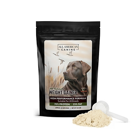 All American Canine Weight Gainer - 60 Serving