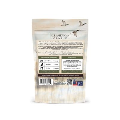 Image showing  Weight Gainer Powder Supplement for Dogs, 60 Servings