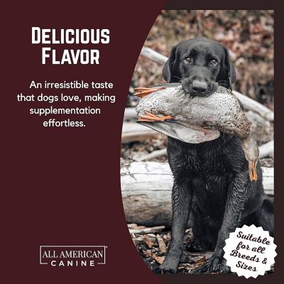 Image showing 5 th All American Canine Weight Gainer Powder Supplement for Dogs, 60 Servings