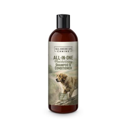 All American Canine All-in-1 Moisturizing Dog Shampoo and Conditioner, 12 oz.