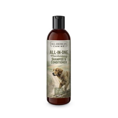 All American Canine All-In-1 Moisturizing Dog Shampoo and Conditioner, 8 oz.