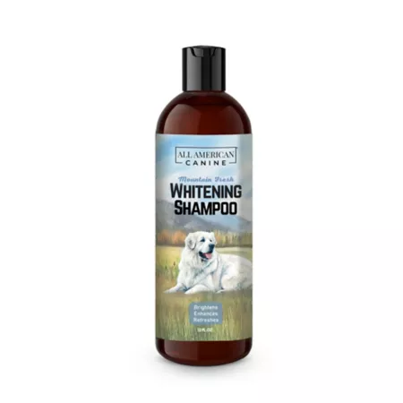 All American Canine Whitening Dog Shampoo Mountain Fresh 12 oz. Dog Shampoos & Conditioners