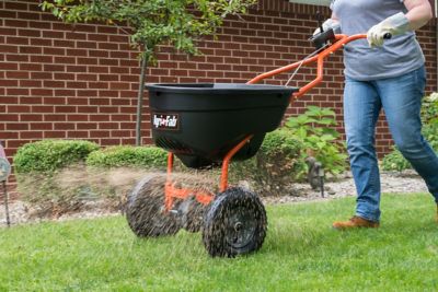 Image showing 9 th Agri-Fab 130 lb. Capacity Broadcast Push Spreader