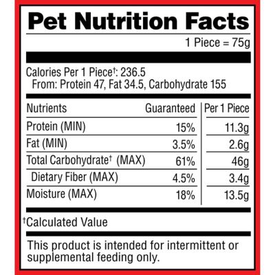 Image showing 6 th Milk-Bone Comfort Chews Dog Treats with Unique Chewy Texture and Real Beef, 40.8 oz. Bag, 16 ct.