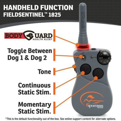 Image showing  FieldSentinel 825 Remote 1/2-Mile Range Dog Training Collar