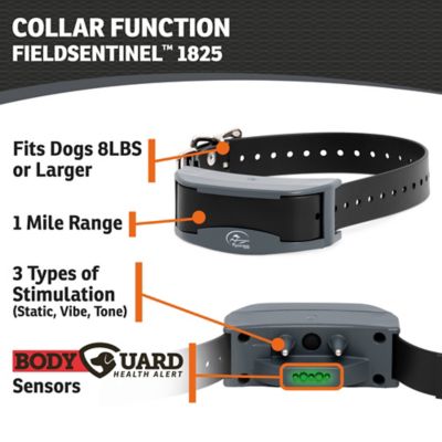 Image showing  FieldSentinel 825 Remote 1/2-Mile Range Dog Training Collar