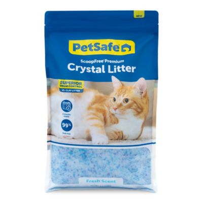 PetSafe ScoopFree Scented Non Clumping Crystal Cat Litter Bag 8 lb. Bag Blue at Tractor Supply Co