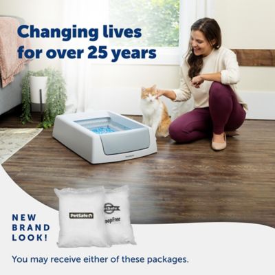 Image showing 7 th PetSafe ScoopFree Sensitive Crystal Litter, 2 pk.