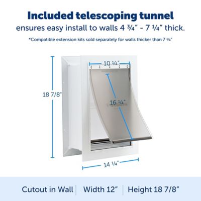 Image showing  Wall Entry Pet Door, Large