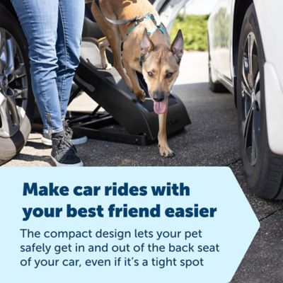 Image showing  3-Step Happy Ride Side Door Pet Stairs for Dogs Up to 200 lb.