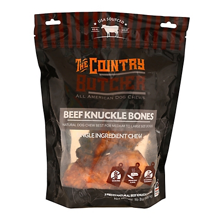 The Country Butcher Beef Knuckle Bone, 3pk.