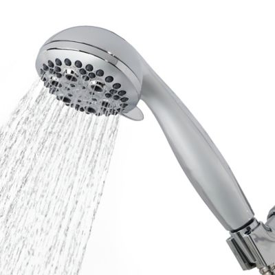 Image showing  Modern 5-Setting Handheld Showerhead in Chrome