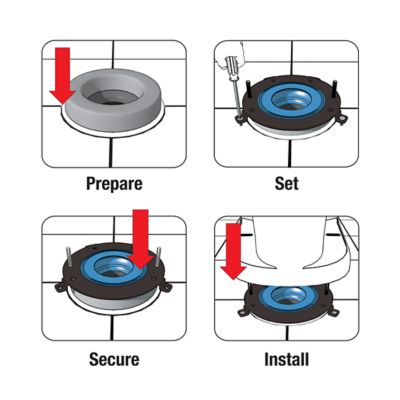 Image showing  HydroSeat Toilet Flange Repair