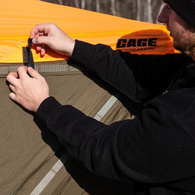 Image showing  Blaze Orange Safety Cap, For Use With R30 Permanent Hub Blind, CBA700
