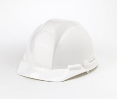 Mutual Industries Hard Hat Pin Lock, White