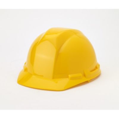 Mutual Industries Hard Hat Pin Lock, Yellow