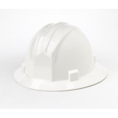 Mutual Industries Hard Hat Full Brim, White