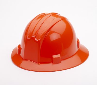 Mutual Industries Hard Hat Full Brim, Orange