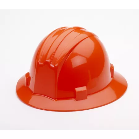 Mutual Industries - Full Brim Hard Hat Orange Hard Hats