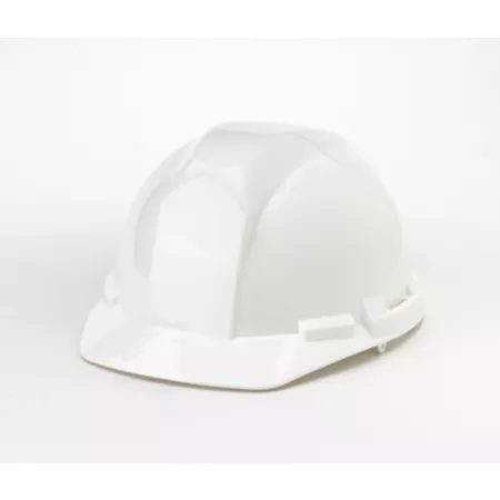 Mutual Industries Safety Helmet 6 pt Ratchet white Hard Hats