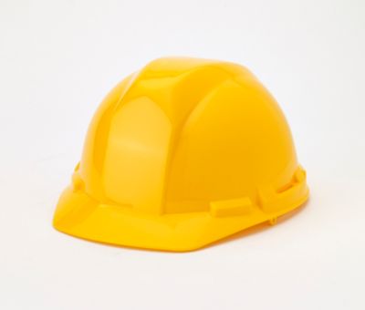 Mutual Industries Hard Hat 6 pt. Ratchet, Yellow