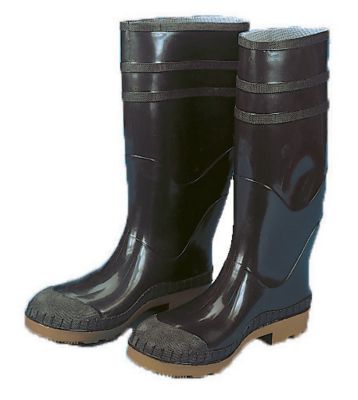 Mutual Industries Pvc Plaintoe Boot, 12,Black at Tractor Supply Co
