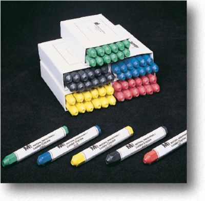 Mutual Industries Lumbar Crayons, Blue