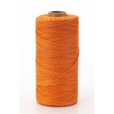 Mutual Industries 18 x 275 ft. Twisted Nylon Mason Twine, GLO Orange, 6-Pack