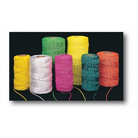 Mutual Industries 18 x 550 ft. Twisted Nylon Mason Twine, GLO Orange,  6-Pack at Tractor Supply Co.